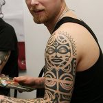 Фото тату полинезия от 24.09.2018 №207 - Polynesia tattoo - tatufoto.com