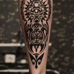 Фото тату полинезия от 24.09.2018 №208 - Polynesia tattoo - tatufoto.com