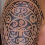 Фото тату полинезия от 24.09.2018 №254 - Polynesia tattoo - tatufoto.com