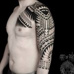 Фото тату полинезия от 24.09.2018 №280 - Polynesia tattoo - tatufoto.com