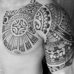 Фото тату полинезия от 24.09.2018 №287 - Polynesia tattoo - tatufoto.com