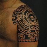 Фото тату полинезия от 24.09.2018 №300 - Polynesia tattoo - tatufoto.com