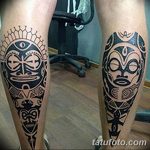 Фото тату полинезия от 24.09.2018 №302 - Polynesia tattoo - tatufoto.com