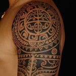Shoulder Arm Tattoo Designs The Maori Tattoo Background Modern A