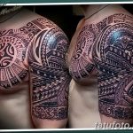 Фото тату полинезия от 24.09.2018 №327 - Polynesia tattoo - tatufoto.com