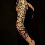 Фото тату полинезия от 24.09.2018 №336 - Polynesia tattoo - tatufoto.com