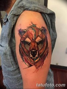 1000 Ideas About Bear Tattoos On Pinterest Tattoos Tribal Bear f
