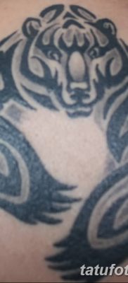 Фото тату с медведем от 12.09.2018 №119 — tattoo with a bear — tatufoto.com