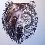 Фото тату с медведем от 12.09.2018 №120 - tattoo with a bear - tatufoto.com