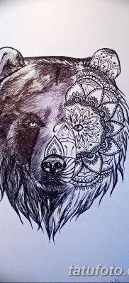 Фото тату с медведем от 12.09.2018 №120 — tattoo with a bear — tatufoto.com