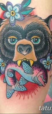 Фото тату с медведем от 12.09.2018 №126 — tattoo with a bear — tatufoto.com