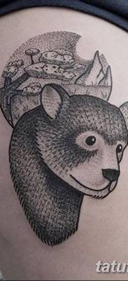 Фото тату с медведем от 12.09.2018 №143 — tattoo with a bear — tatufoto.com