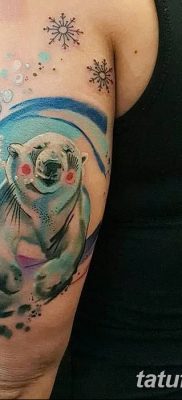 Фото тату с медведем от 12.09.2018 №144 — tattoo with a bear — tatufoto.com