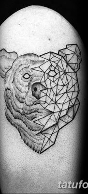 Фото тату с медведем от 12.09.2018 №145 — tattoo with a bear — tatufoto.com