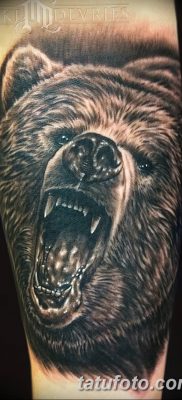 Фото тату с медведем от 12.09.2018 №148 — tattoo with a bear — tatufoto.com