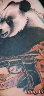 Фото тату с медведем от 12.09.2018 №154 — tattoo with a bear — tatufoto.com