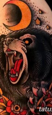 Фото тату с медведем от 12.09.2018 №155 — tattoo with a bear — tatufoto.com