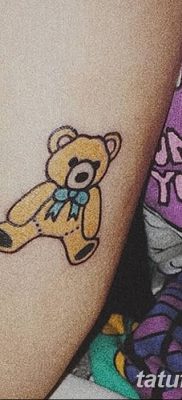 Фото тату с медведем от 12.09.2018 №160 — tattoo with a bear — tatufoto.com