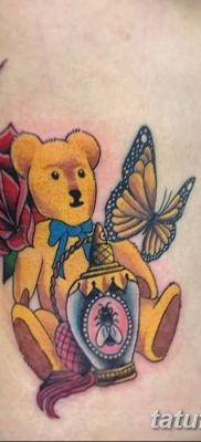 Фото тату с медведем от 12.09.2018 №181 — tattoo with a bear — tatufoto.com