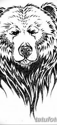 Фото тату с медведем от 12.09.2018 №186 — tattoo with a bear — tatufoto.com