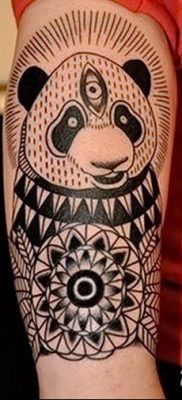 Фото тату с медведем от 12.09.2018 №191 — tattoo with a bear — tatufoto.com