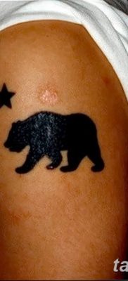 Фото тату с медведем от 12.09.2018 №203 — tattoo with a bear — tatufoto.com