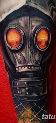 Фото тату ядерный взрыв (гриб) от 01.09.2018 №010 tattoo nuclear explosion — tatufoto.com