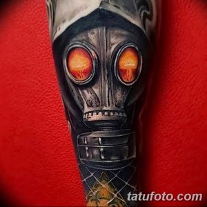 Фото тату ядерный взрыв (гриб) от 01.09.2018 №010 tattoo nuclear explosion - tatufoto.com