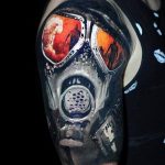 Фото тату ядерный взрыв (гриб) от 01.09.2018 №025 tattoo nuclear explosion - tatufoto.com