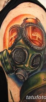 Фото тату ядерный взрыв (гриб) от 01.09.2018 №036 tattoo nuclear explosion — tatufoto.com