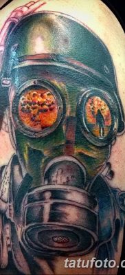 Фото тату ядерный взрыв (гриб) от 01.09.2018 №045 tattoo nuclear explosion — tatufoto.com