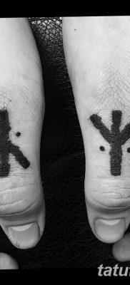 Фото татуировки Руна Мир от 24.09.2018 №008 — tattoo rune world — tatufoto.com