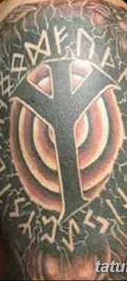 Фото татуировки Руна Мир от 24.09.2018 №014 — tattoo rune world — tatufoto.com