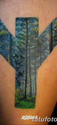 Фото татуировки Руна Мир от 24.09.2018 №017 — tattoo rune world — tatufoto.com