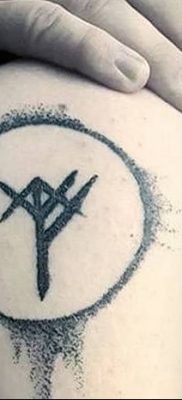 Фото татуировки Руна Мир от 24.09.2018 №024 — tattoo rune world — tatufoto.com