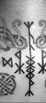 Фото татуировки Руна Мир от 24.09.2018 №027 — tattoo rune world — tatufoto.com