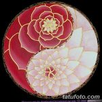 Фото эскизы тату камелия от 18.09.2018 №003 - sketches of camellia tattoos - tatufoto.com