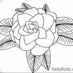 Фото эскизы тату камелия от 18.09.2018 №017 - sketches of camellia tattoos - tatufoto.com