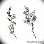 Фото эскизы тату камелия от 18.09.2018 №018 - sketches of camellia tattoos - tatufoto.com