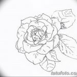 Фото эскизы тату камелия от 18.09.2018 №047 - sketches of camellia tattoos - tatufoto.com