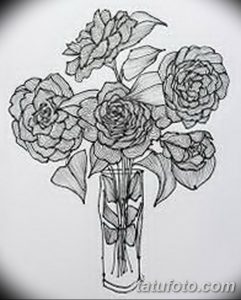 Фото эскизы тату камелия от 18.09.2018 №052 - sketches of camellia tattoos - tatufoto.com