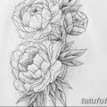 Фото эскизы тату камелия от 18.09.2018 №059 - sketches of camellia tattoos - tatufoto.com