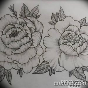 Фото эскизы тату камелия от 18.09.2018 №060 - sketches of camellia tattoos - tatufoto.com