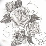 Фото эскизы тату камелия от 18.09.2018 №063 - sketches of camellia tattoos - tatufoto.com