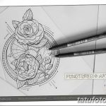 Фото эскизы тату камелия от 18.09.2018 №064 - sketches of camellia tattoos - tatufoto.com