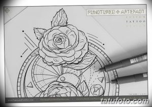 Фото эскизы тату камелия от 18.09.2018 №065 - sketches of camellia tattoos - tatufoto.com