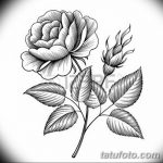 Фото эскизы тату камелия от 18.09.2018 №067 - sketches of camellia tattoos - tatufoto.com