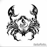 Фото эскизы тату краб рак от 11.09.2018 №007 - sketching tattoo crab cancer - tatufoto.com