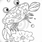 Фото эскизы тату краб рак от 11.09.2018 №020 - sketching tattoo crab cancer - tatufoto.com