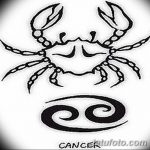 Фото эскизы тату краб рак от 11.09.2018 №023 - sketching tattoo crab cancer - tatufoto.com